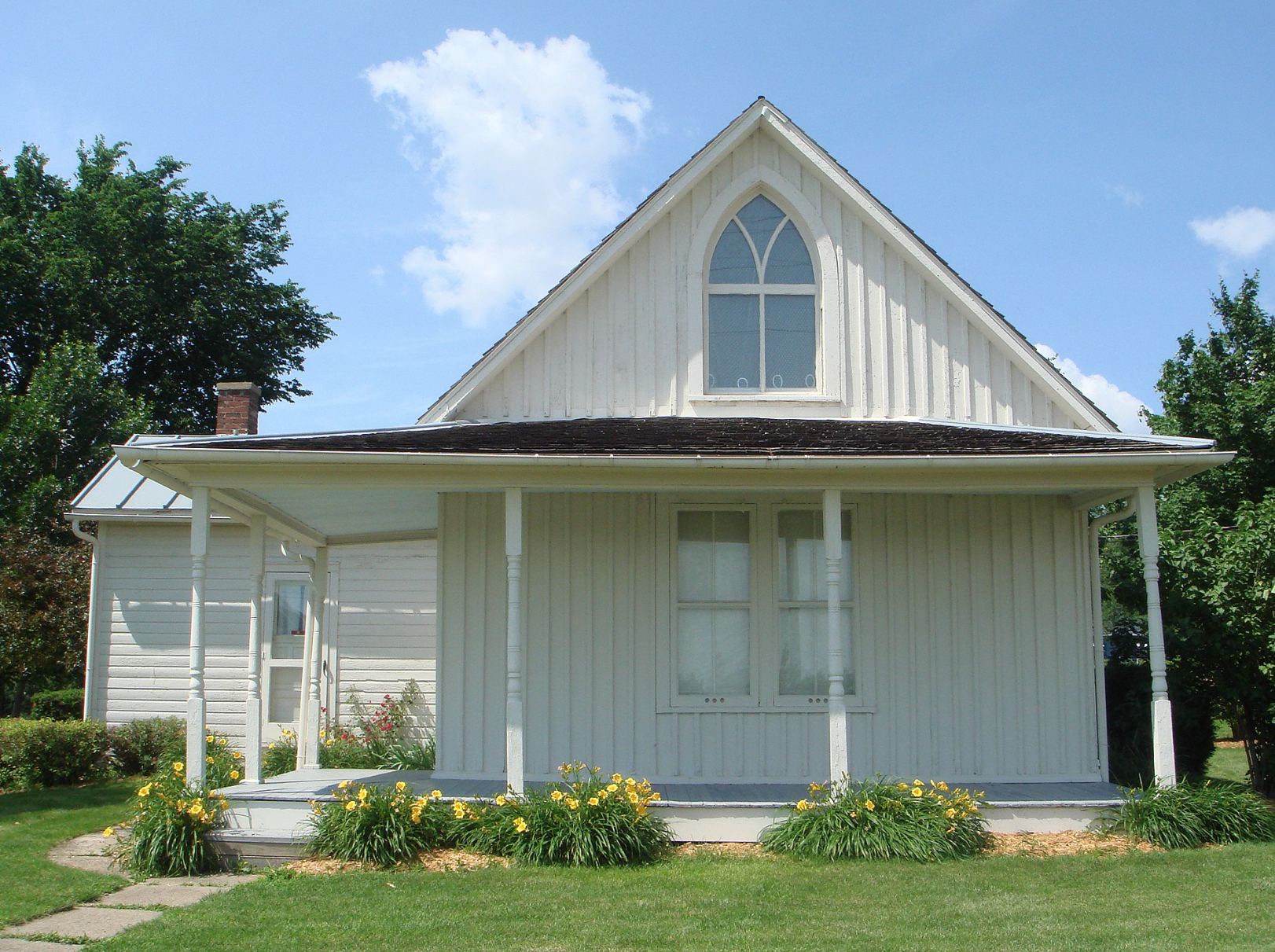 eldon iowa american gothic house